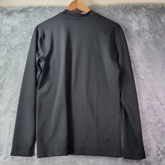 Starter‎ Mens Long Sleeve Black Performance Shirt M Activewear Gym Running Top - Picture 7 of 8